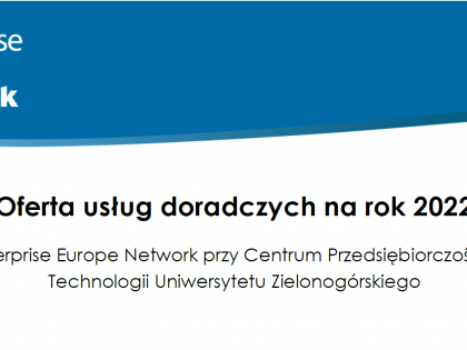 Oferta usług doradczych na rok 2022